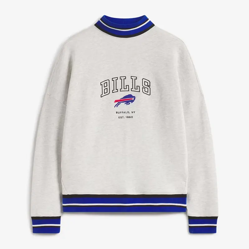 Off Season x NFL Buffalo Bills Mock Neck Sweatshirt