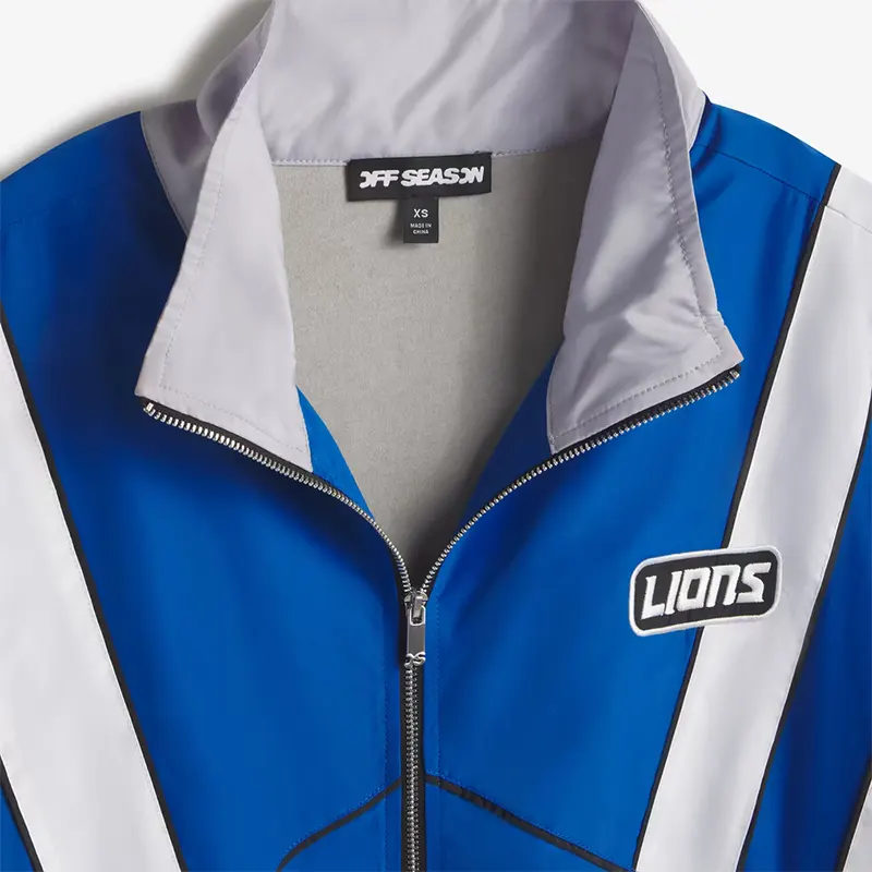 Off Season x NFL Detroit Lions Full-Zip Windbreaker Jacket - Image 3