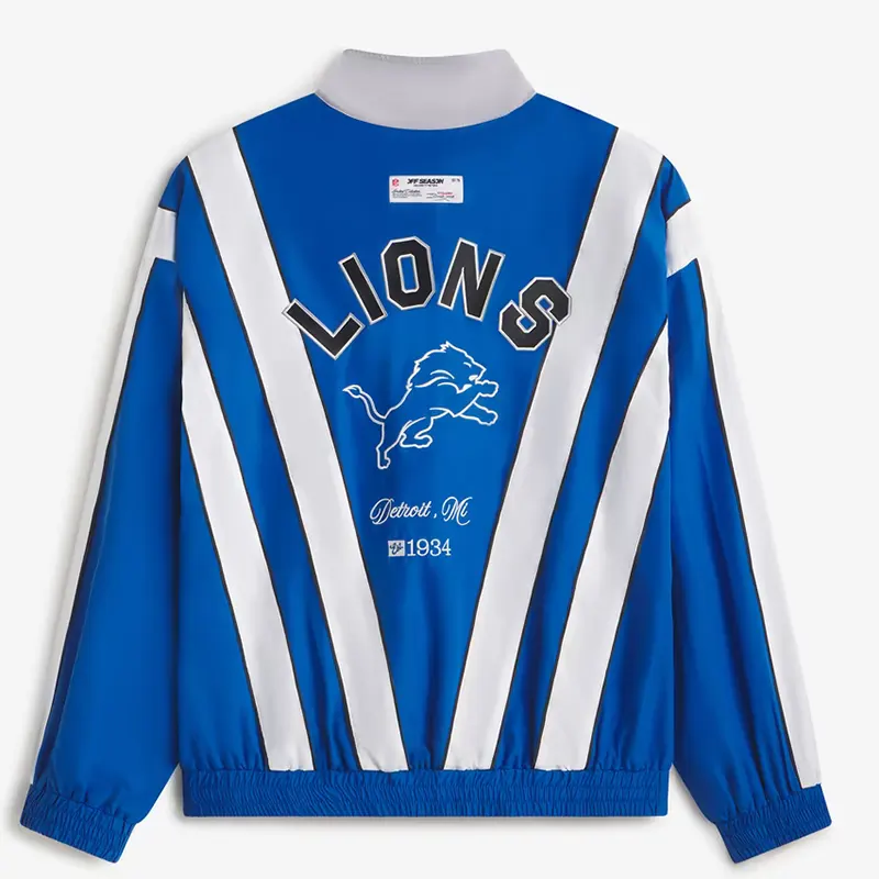 Off Season x NFL Detroit Lions Full-Zip Windbreaker Jacket - Image 2