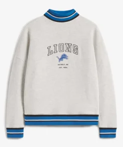 Off Season x NFL Detroit Lions Mock Neck Sweatshirt