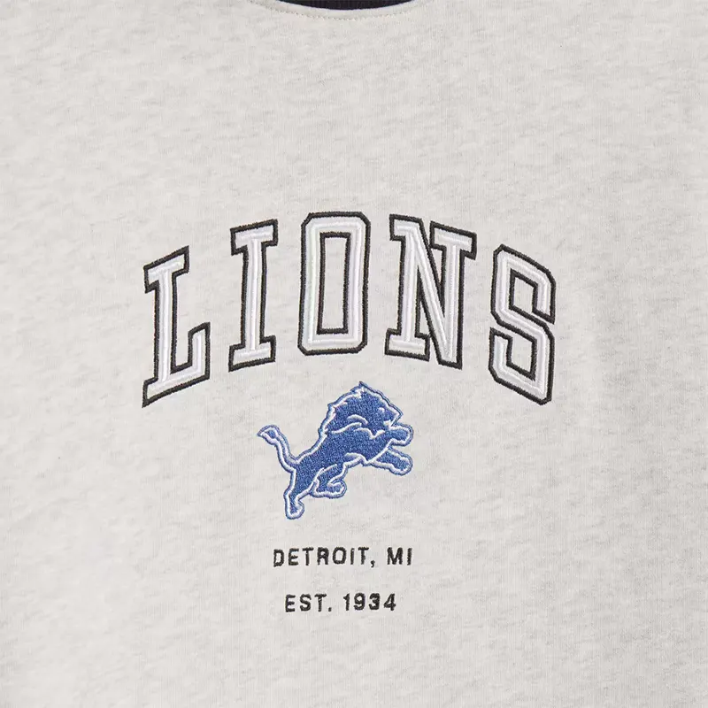Off Season x NFL Detroit Lions Mock Neck Sweatshirt - Image 3