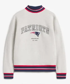 Off Season x NFL New England Patriots Mock Neck Sweatshirt