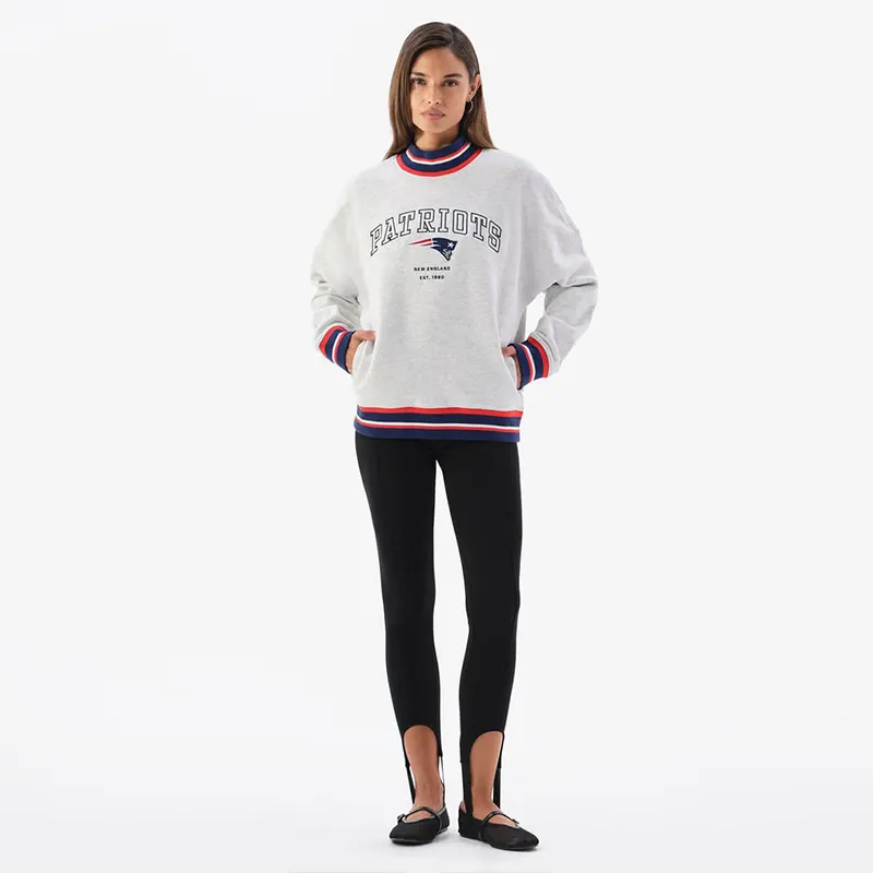 Off Season x NFL New England Patriots Mock Neck Sweatshirt - Image 5