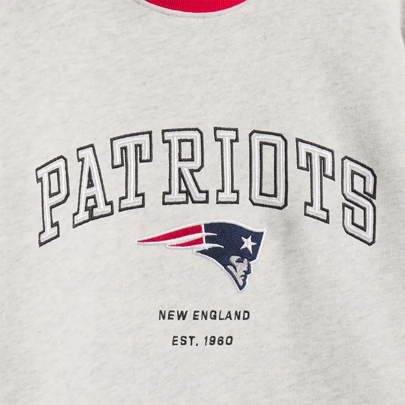 Off Season x NFL New England Patriots Mock Neck Sweatshirt - Image 3