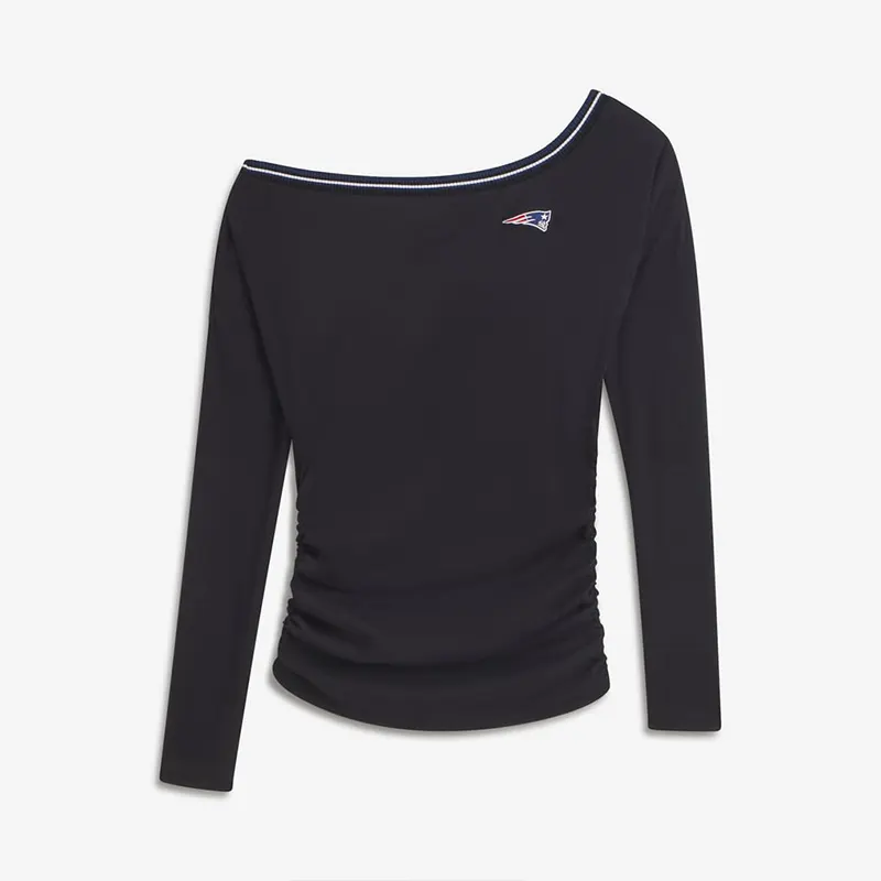 Off Season x NFL New England Patriots Off The Shoulder Long Sleeve Top