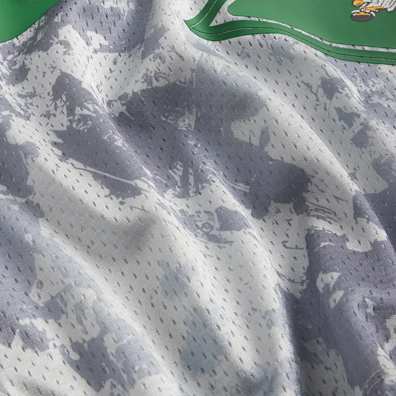 Off Season x NFL Philadelphia Eagles Camo Mesh Long Sleeve V-Neck Top - Image 4