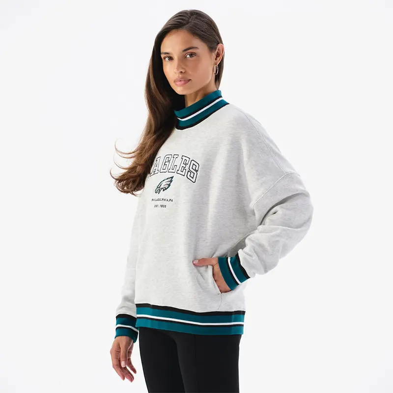 Off Season x NFL Philadelphia Eagles Mock Neck Sweatshirt - Image 6