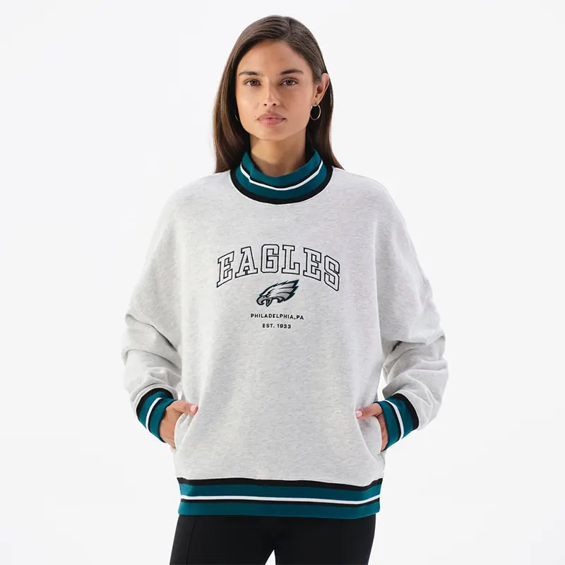 Off Season x NFL Philadelphia Eagles Mock Neck Sweatshirt - Image 4
