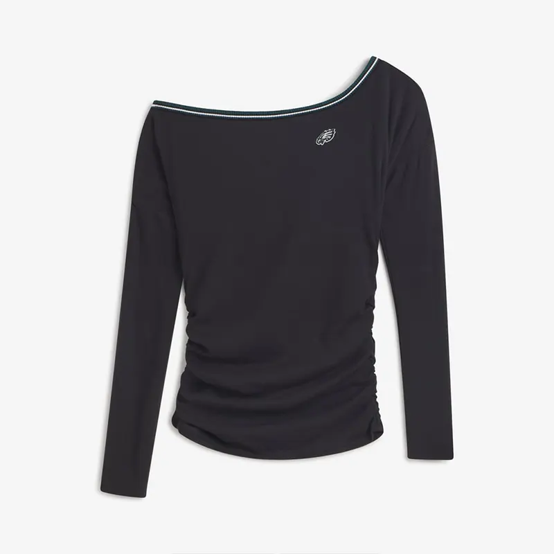 Off Season x NFL Philadelphia Eagles Off The Shoulder Long Sleeve Top