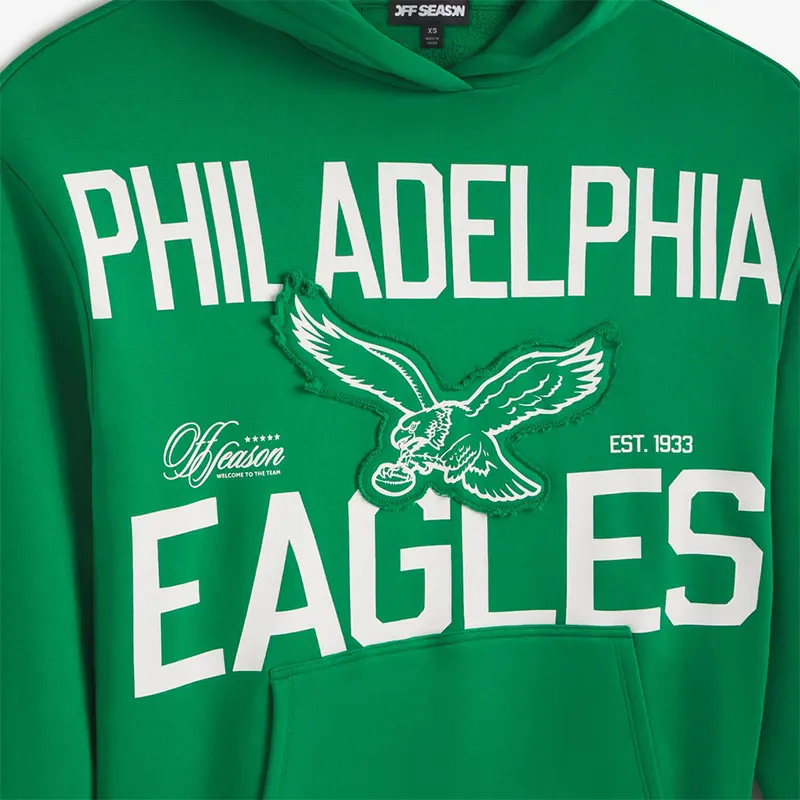 Off Season x NFL Philadelphia Eagles Oversized Hoodie - Image 3