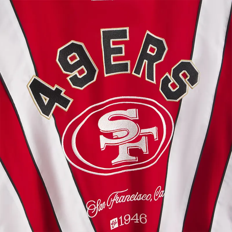 Off Season x NFL San Francisco 49ers Full-Zip Windbreaker Jacket - Image 5
