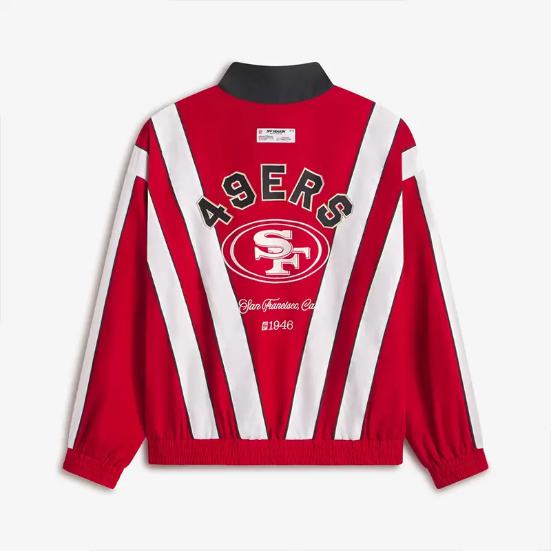Off Season x NFL San Francisco 49ers Full-Zip Windbreaker Jacket