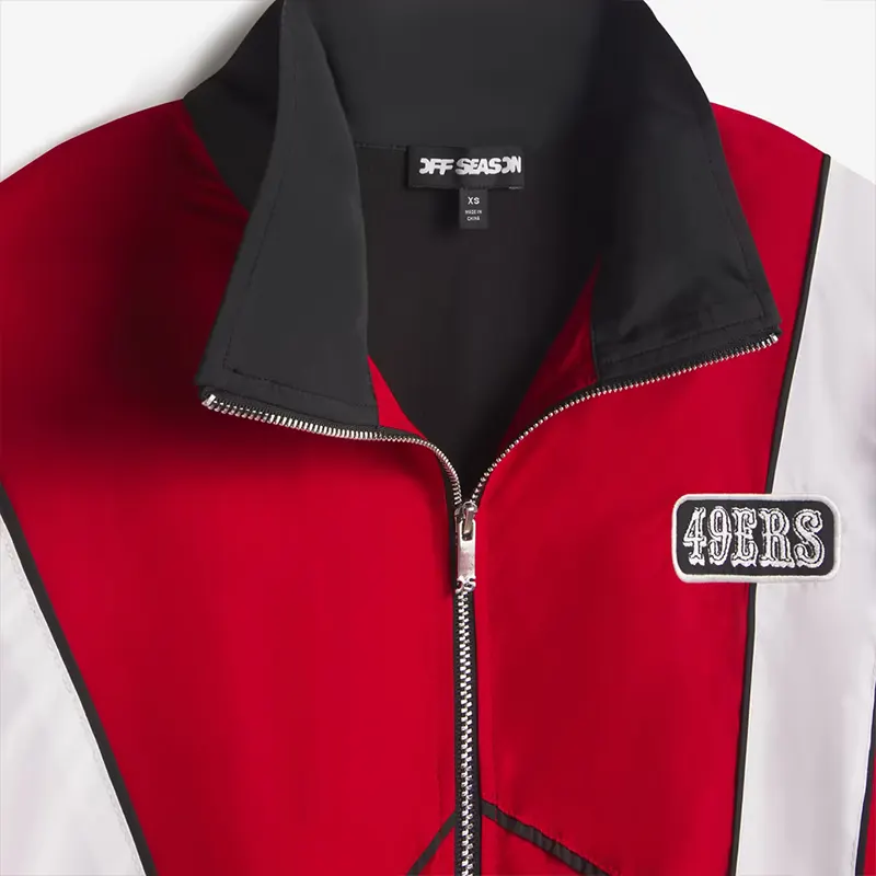 Off Season x NFL San Francisco 49ers Full-Zip Windbreaker Jacket - Image 3