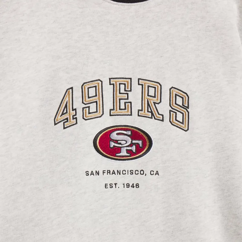 Off Season x NFL San Francisco 49ers Mock Neck Sweatshirt - Image 3