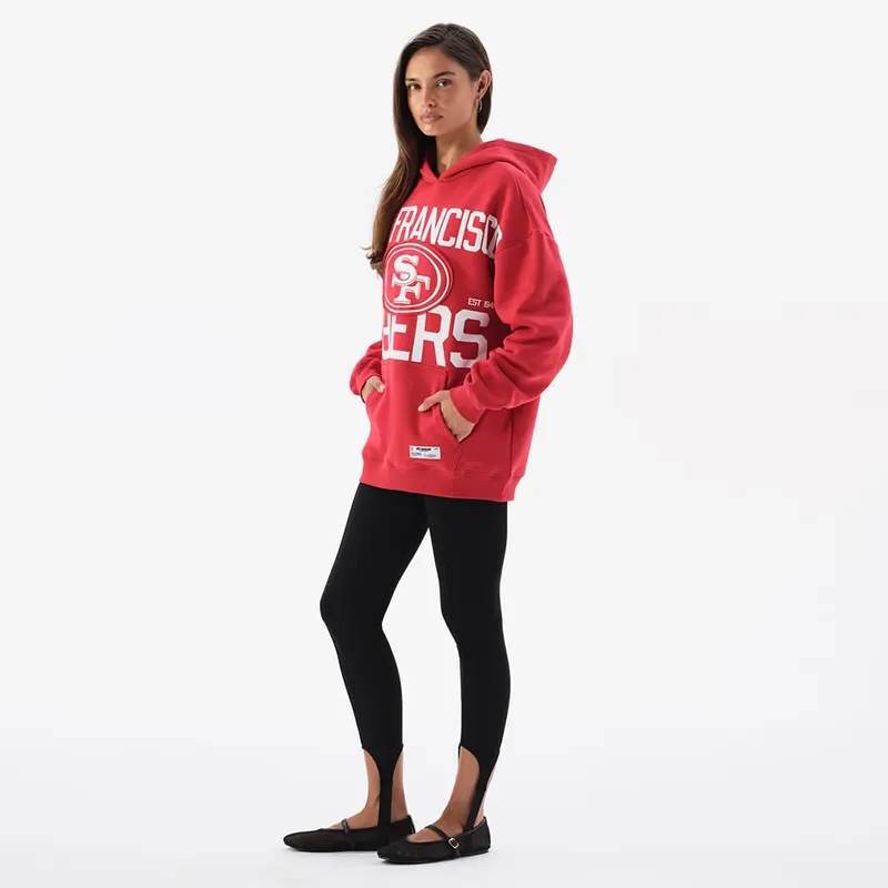 Off Season x NFL San Francisco 49ers Oversized Hoodie - Image 5