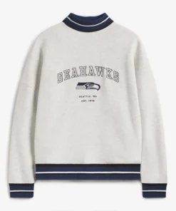 Off Season x NFL Seattle Seahawks Mock Neck Sweatshirt