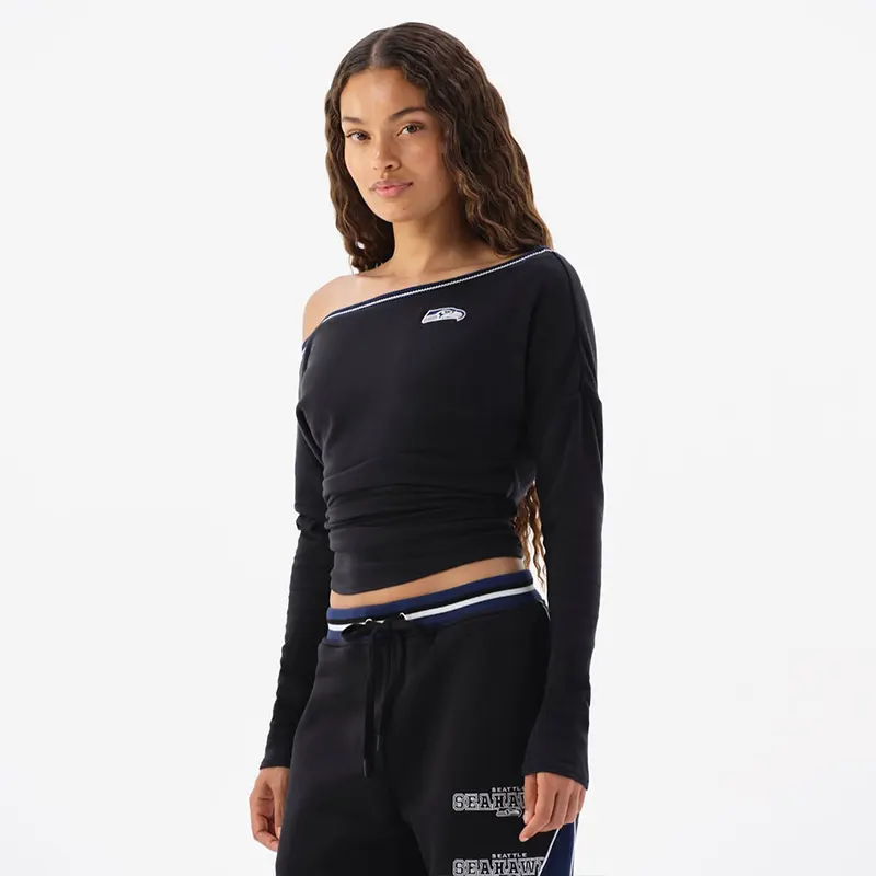 Off Season x NFL Seattle Seahawks Off The Shoulder Long Sleeve Top - Image 5