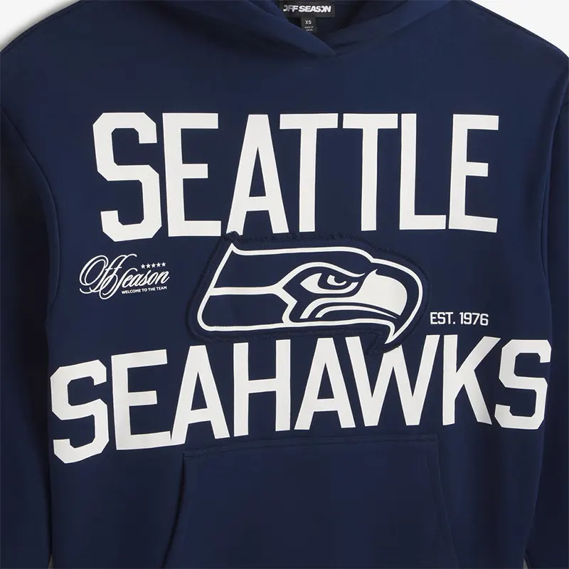 Off Season x NFL Seattle Seahawks Oversized Hoodie - Image 3