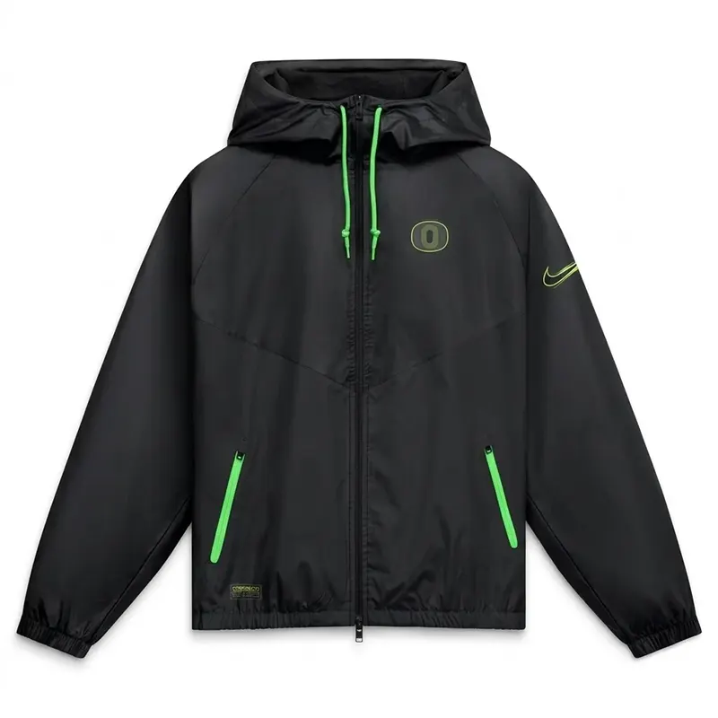 Oregon Ducks Origin of Speed Windrunner Black Jacket