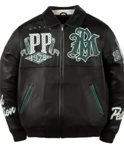 Pelle Pelle 1978 Champion Black Leather Jacket