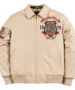 Pelle Pelle 48th Anniversary Off White Leather Jacket