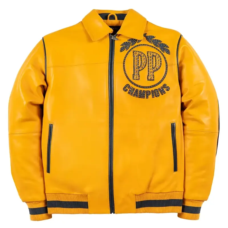 Pelle Pelle Baseball Champion Yellow Jacket