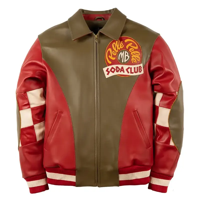 Pelle Pelle Checkered Soda Club Jacket