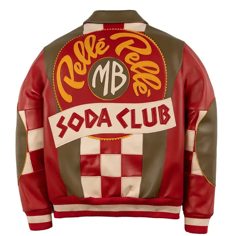 Pelle Pelle Checkered Soda Club Jacket - Image 2