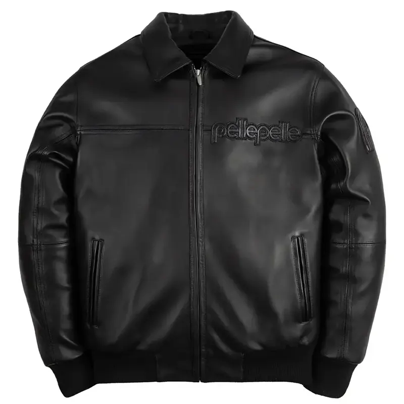 Pelle Pelle Corded Leather Jacket