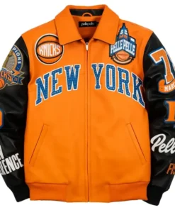 Pelle Pelle Knicks Orange Jacket