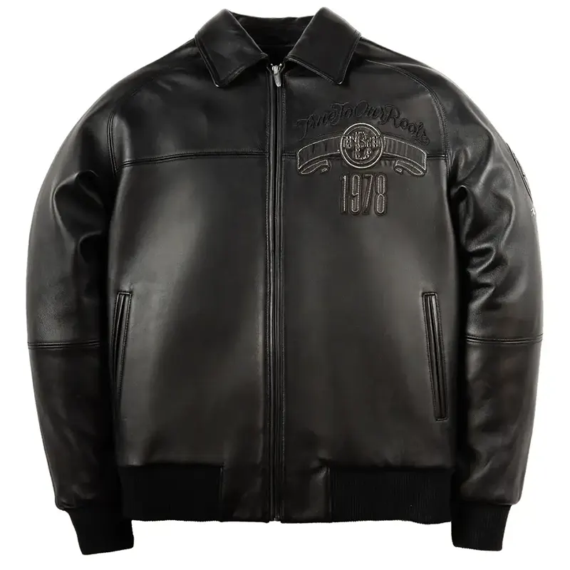 Pelle Pelle True To Our Roots Dark Black Jacket