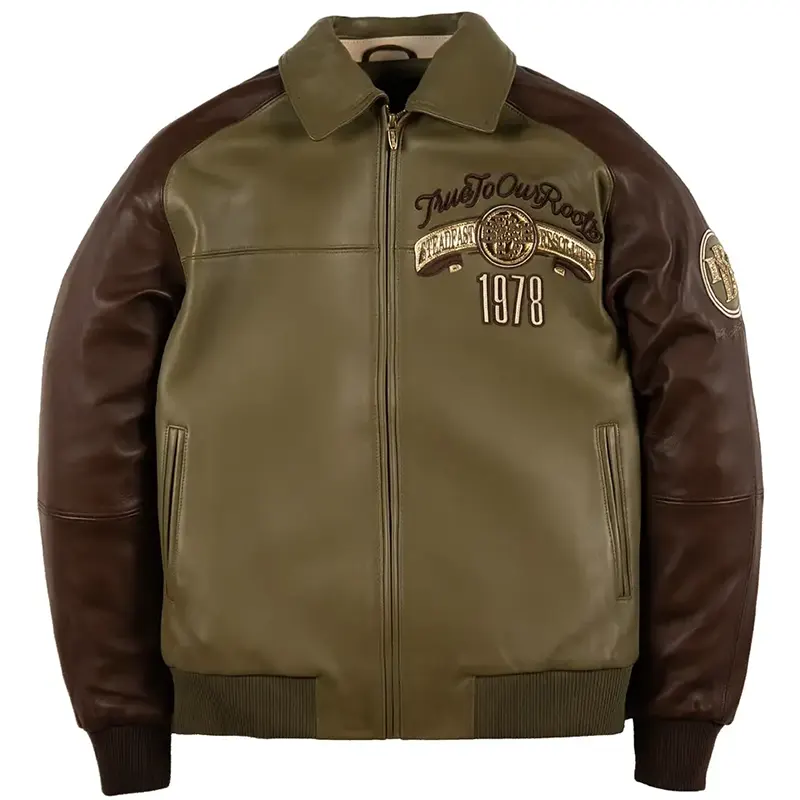 Pelle Pelle True To Our Roots Olive Jacket