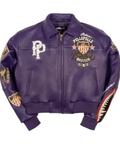 Pelle Pelle Womens Purple Jacket