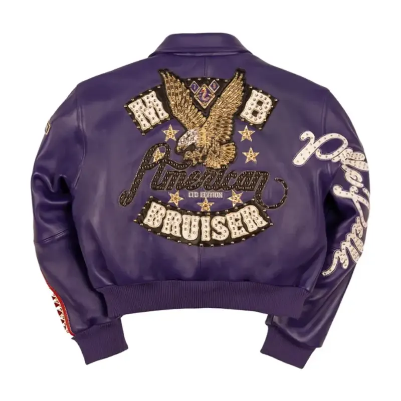 Pelle Pelle Womens Purple Jacket - Image 2