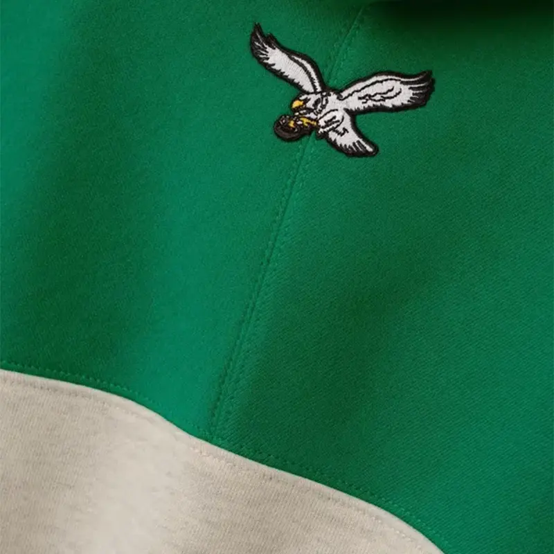 Philadelphia Eagles 90s Relaxed Hoodie - Image 4
