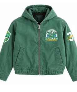 Philadelphia Eagles Hooded Bomber Jacket