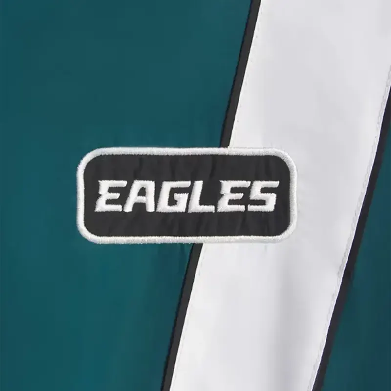 Philadelphia Eagles Off Season Full Zip Windbreaker Jacket - Image 5