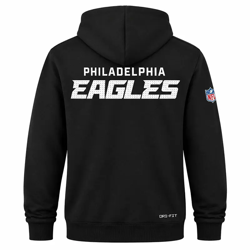 Philadelphia Eagles Saquon Barkley Black Hoodie - Image 2