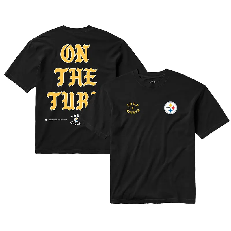 Pittsburgh Steelers Born x Raised Unisex On The Turf T-Shirt