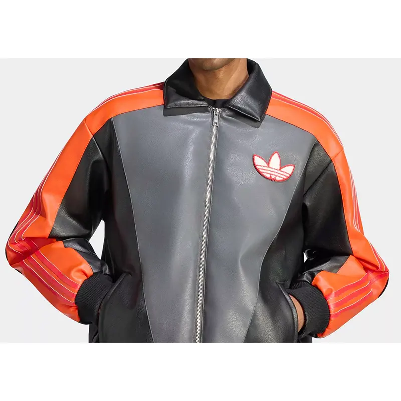 Pokemon x Adidas 30th Anniversary Charizard Leather Jacket - Image 4