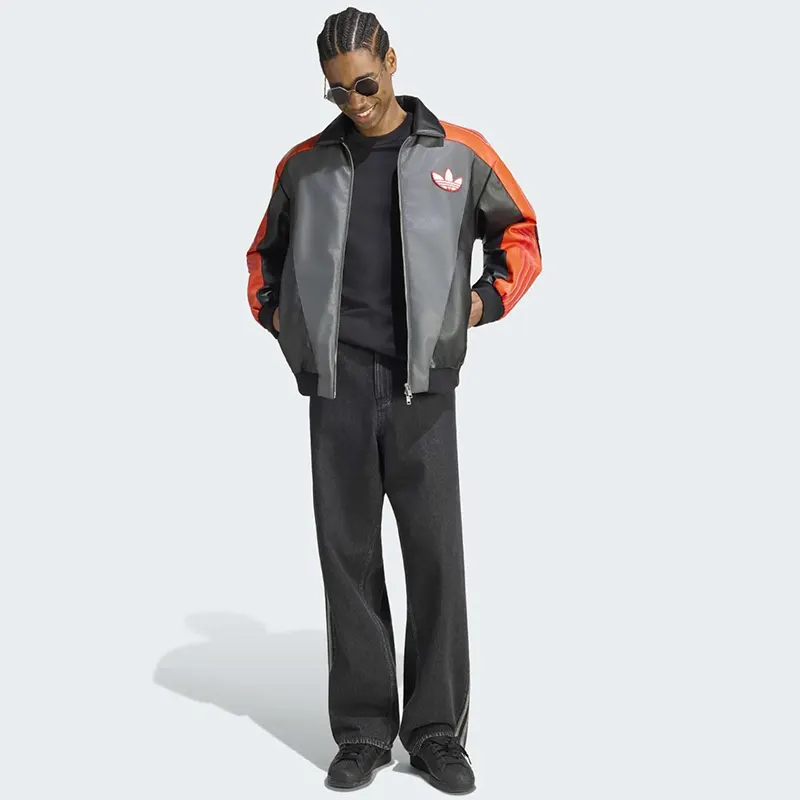 Pokemon x Adidas 30th Anniversary Charizard Leather Jacket - Image 3