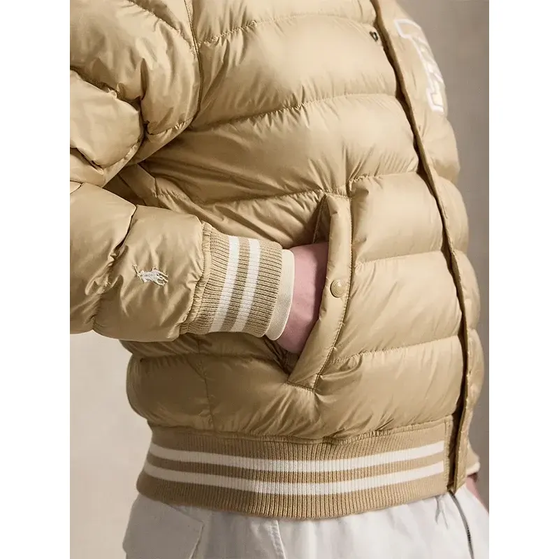 Polo Ralph Lauren The Colden Quilted Letter Jacket - Image 4