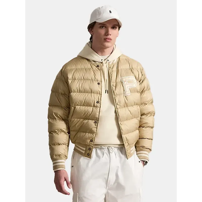 Polo Ralph Lauren The Colden Quilted Letter Jacket - Image 2
