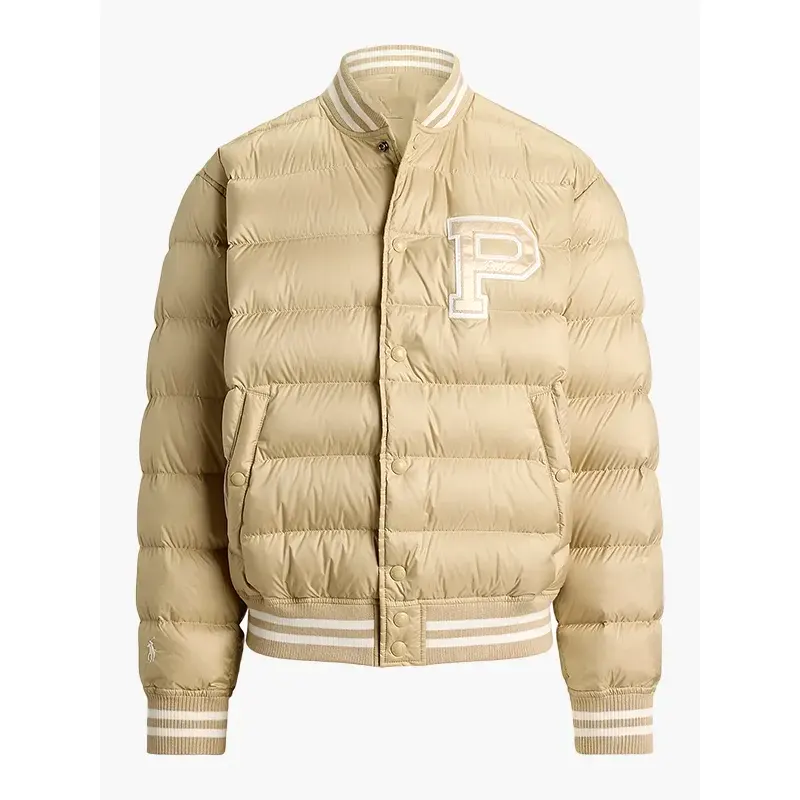 Polo Ralph Lauren The Colden Quilted Letter Jacket