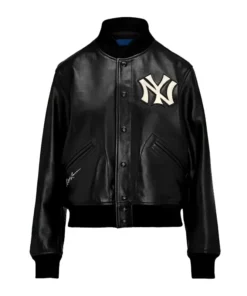 Polo Ralph Lauren Yankees Leather Jacket