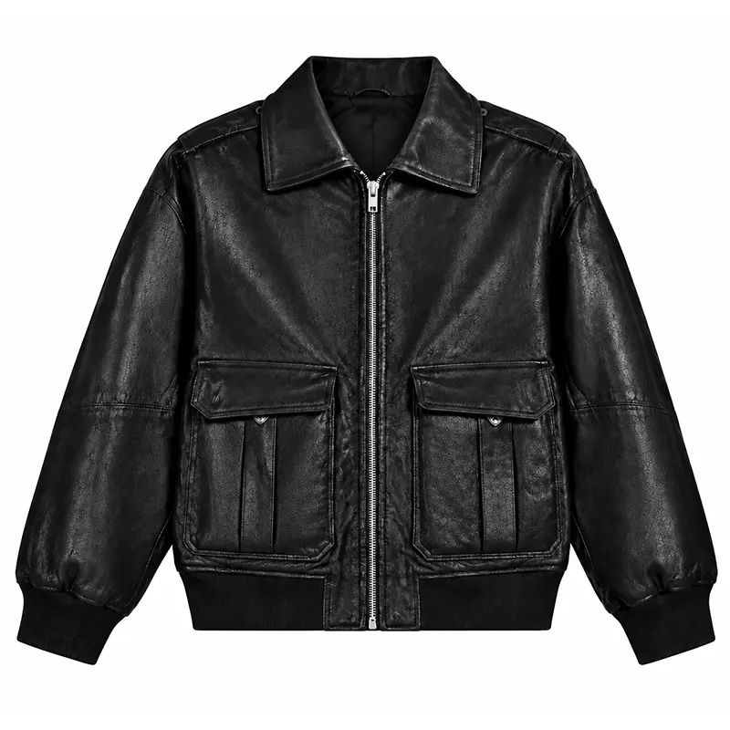 Post Malone Black Leather Jacket