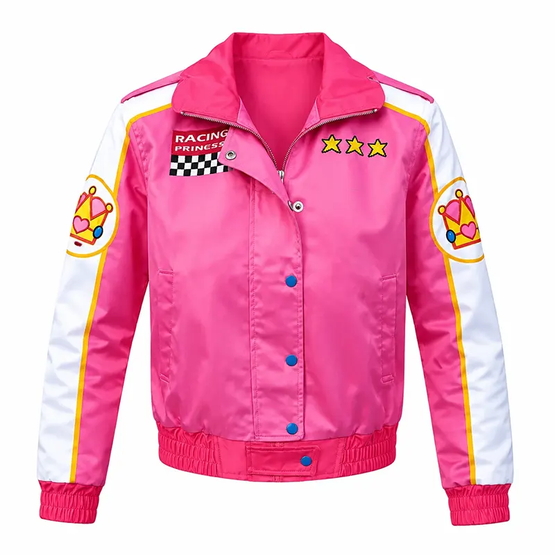 Princess Racing Pink Bomber Jacket