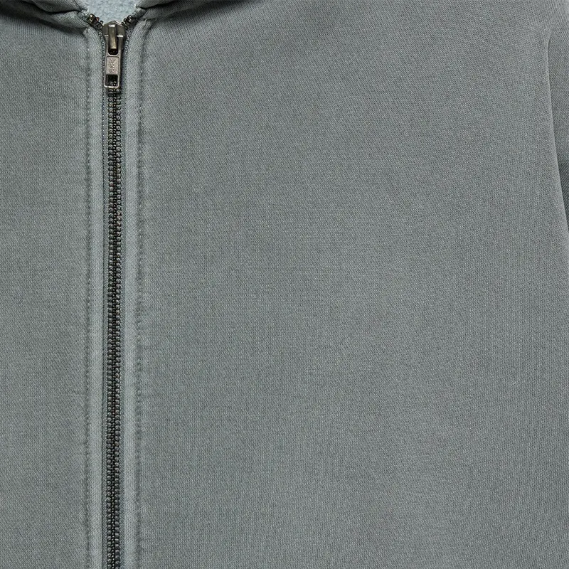 Pull And Bear STWD Hood Zip-up Sweatshirt - Image 3