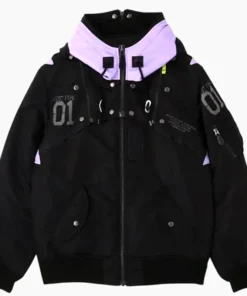 Radio Eva x Avirex Ma-1 Flight Black Jacket