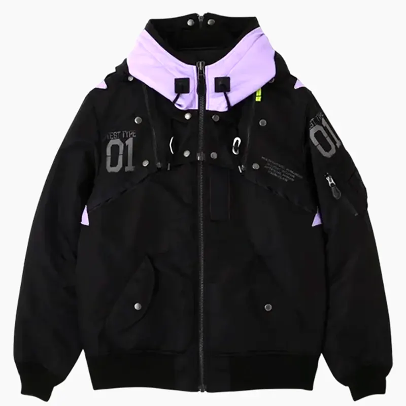 Radio Eva x Avirex Ma-1 Flight Black Jacket